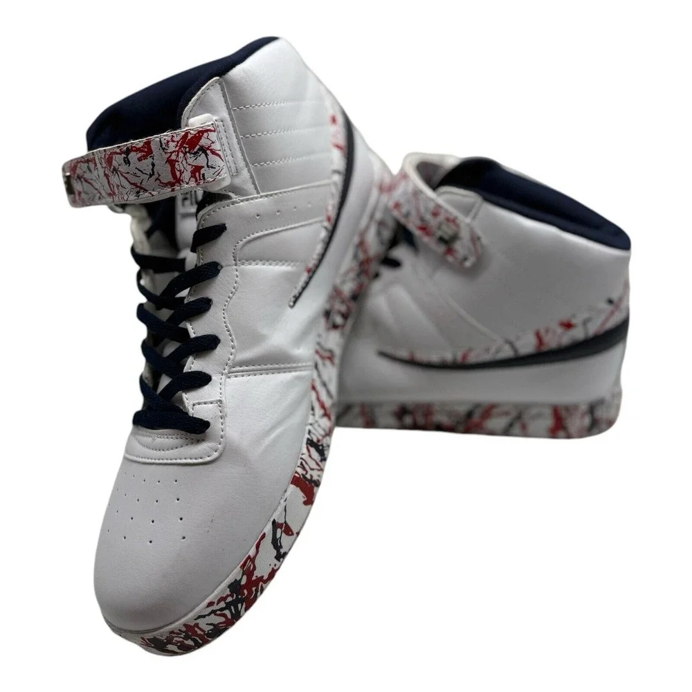 Fila Vulc 13‎ MP Red White & Blue Marble Size 13
